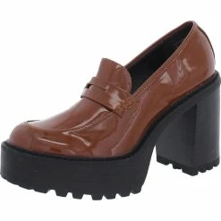 Best Pirce 🛒 Steve Madden Kimberley 👩 Womens Patent Penny Loafer Shooties 😍