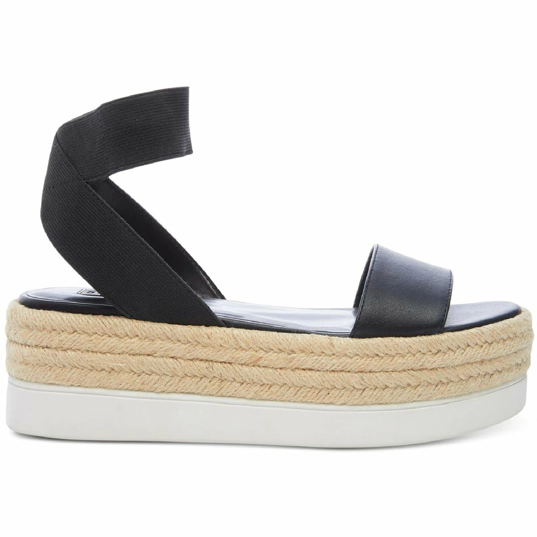 Coupon ๐ Steve Madden Kylee ๐ฉ Womens Faux Leather Ankle Strap Espadrilles โจ - Image 2