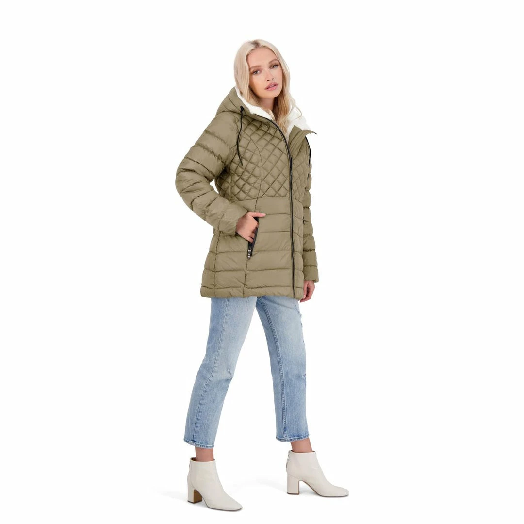 Best deal ๐ Steve Madden Cozy Lined Glacier Shield ๐ฉ Womens Cozy Quilted Glacier Shield ๐งฅ Coat โ๏ธ - Image 3
