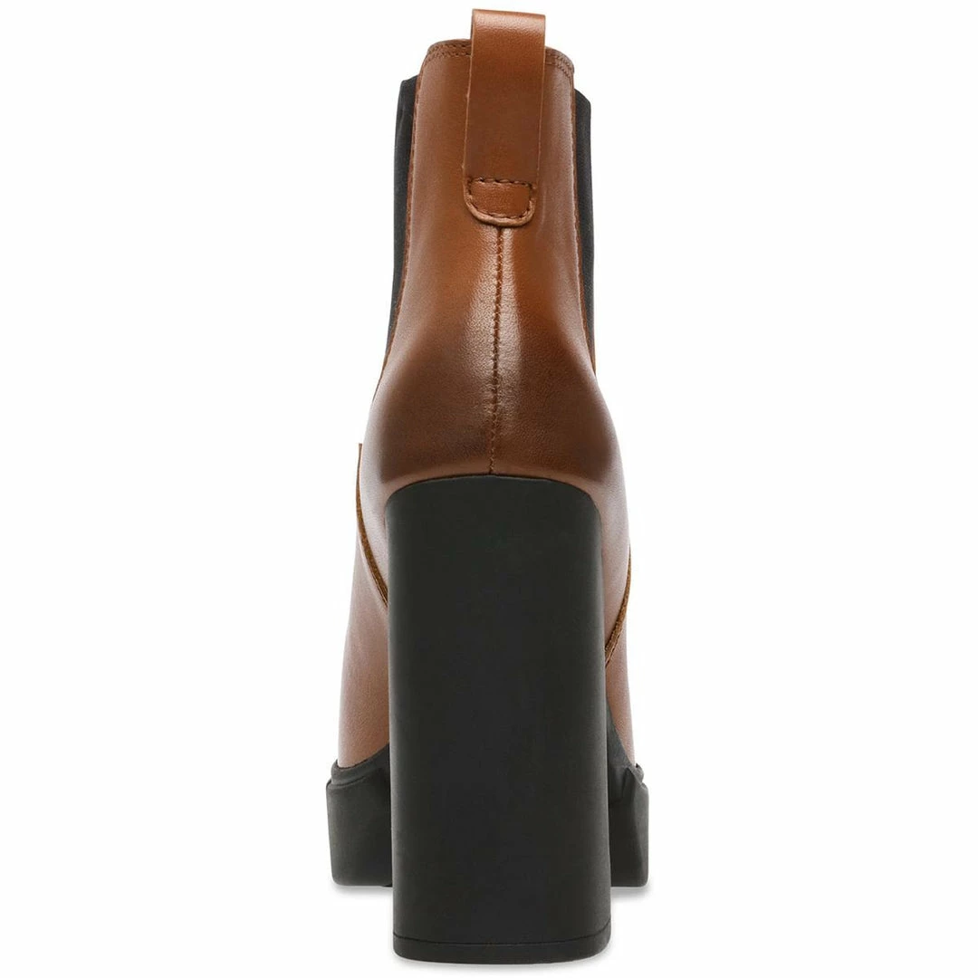 Brand new 🥰 Steve Madden Revised 👩 Womens Leather Platforms Chelsea 🥾 Boots 🛒 - Image 3