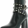 Buy 🥰 Steve Madden Scandal 👩 Womens Studded Zip Up Ankle 🥾 Boots 🤩