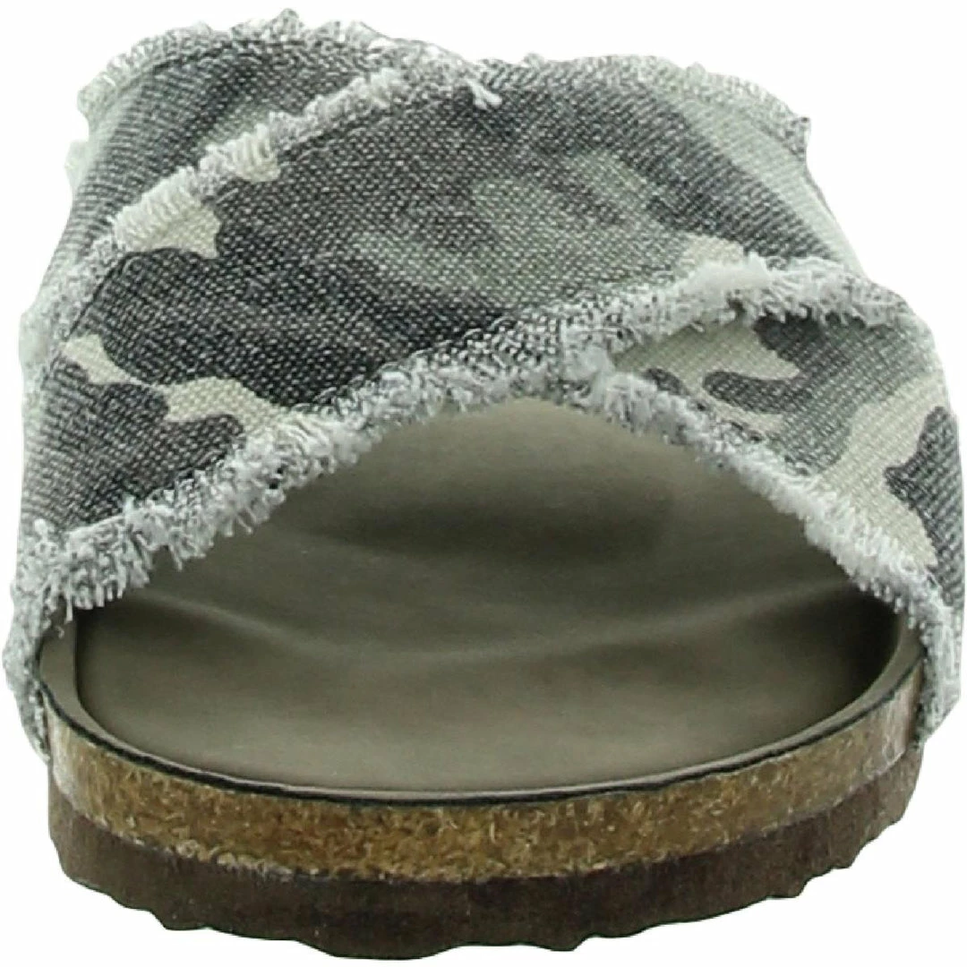 Discount 🎁 Steve Madden Bohemian 👩 Womens Canvas Camouflae Footbed 🩴 Sandals 😉 - Image 3