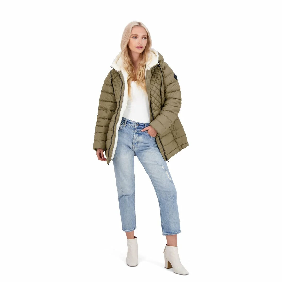 Best deal ๐ Steve Madden Cozy Lined Glacier Shield ๐ฉ Womens Cozy Quilted Glacier Shield ๐งฅ Coat โ๏ธ - Image 2