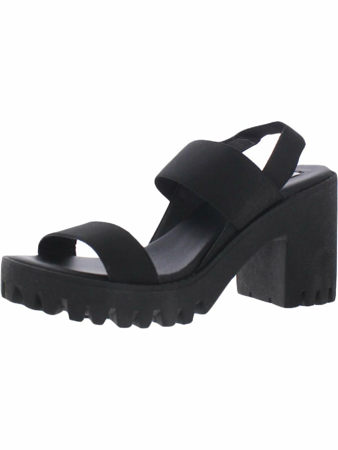 Best reviews of ๐ Steve Madden Stretchy ๐ฉ Womens Stretch Lugged Sole Platform ๐ฉด Sandals โจ