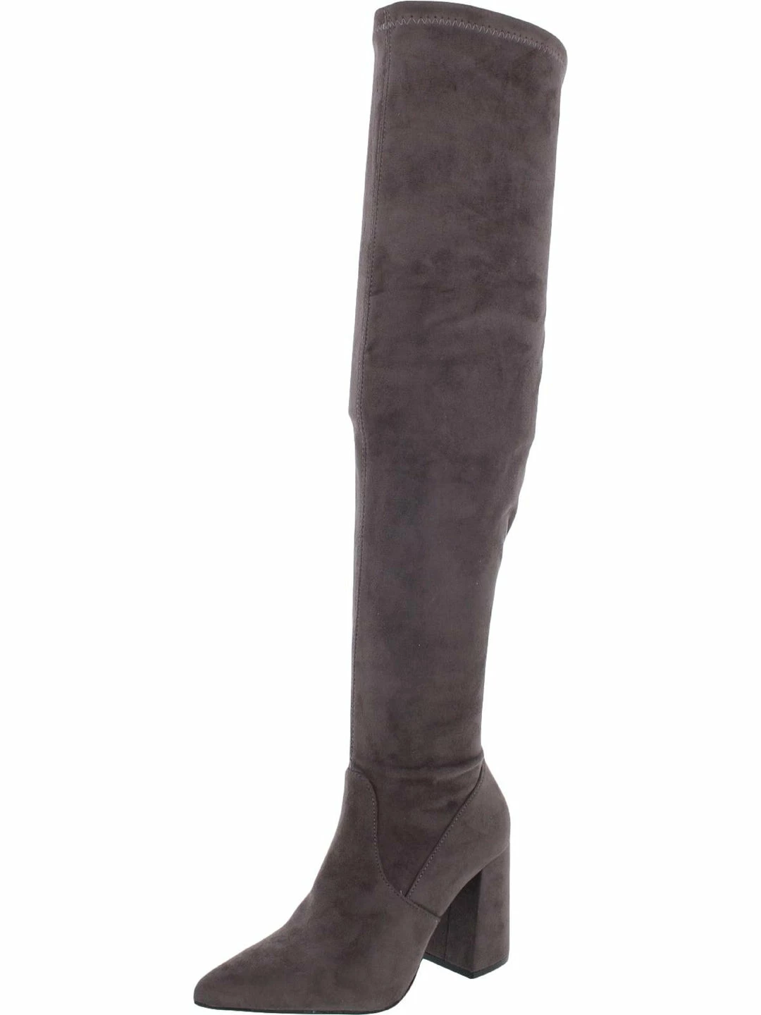 Flash Sale 🤩 Steve Madden Jacoby 👩 Womens Zipper Block Heel Over-The-Knee 🥾 Boots 🔔 - Image 5