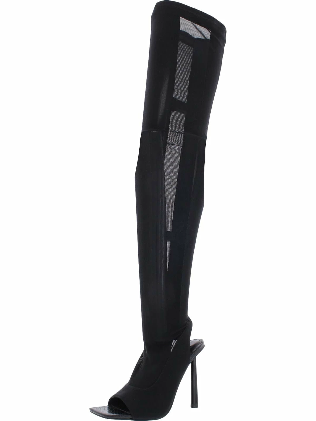 Discount 🛒 Steve Madden Beverley 👩 Womens Pull On Mesh Over-The-Knee 🥾 Boots 🌟