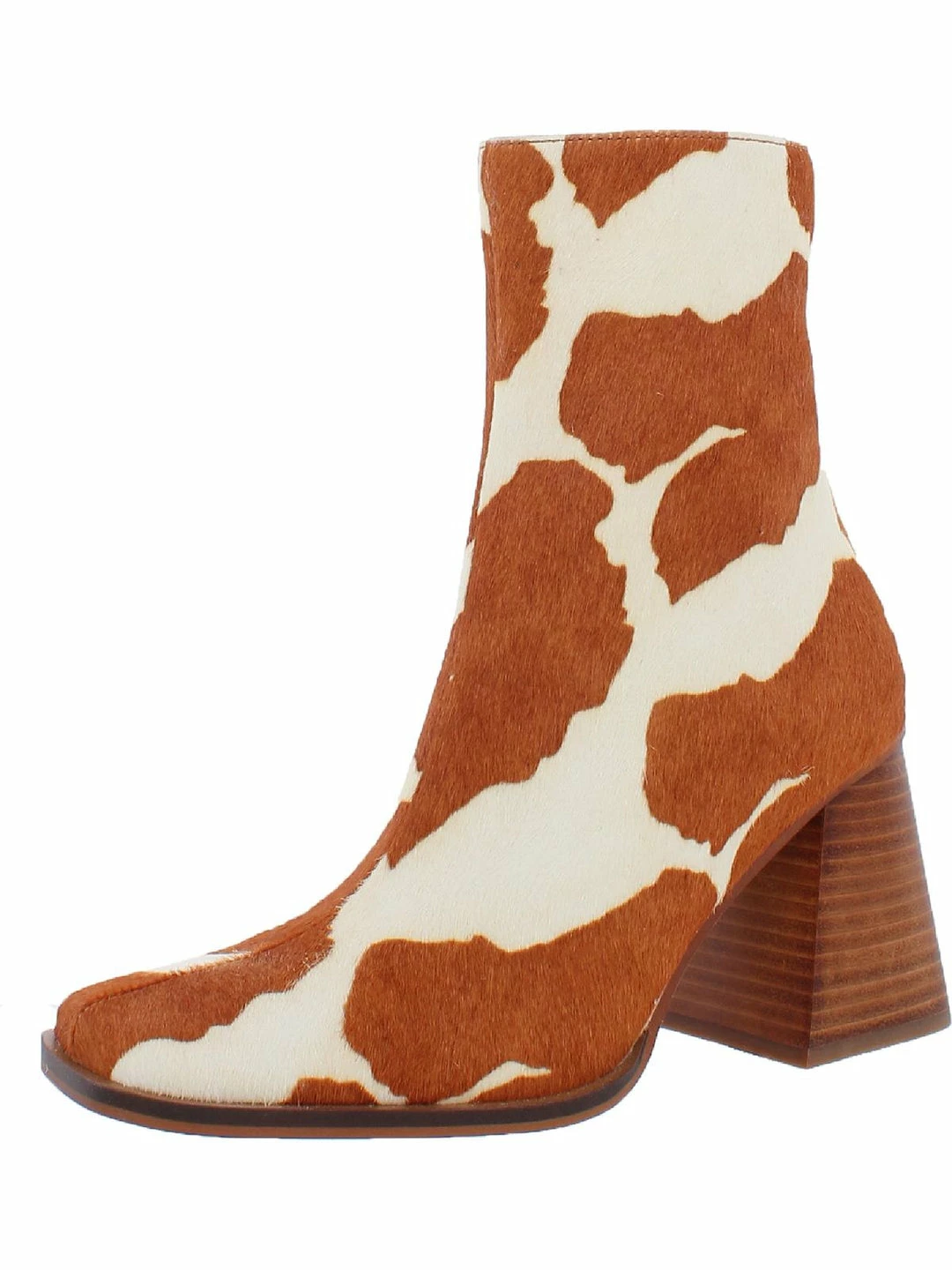 Budget ๐งจ Steve Madden Nara ๐ฉ Womens Calf Hair Animal Print Mid-Calf ๐ฅพ Boots ๐