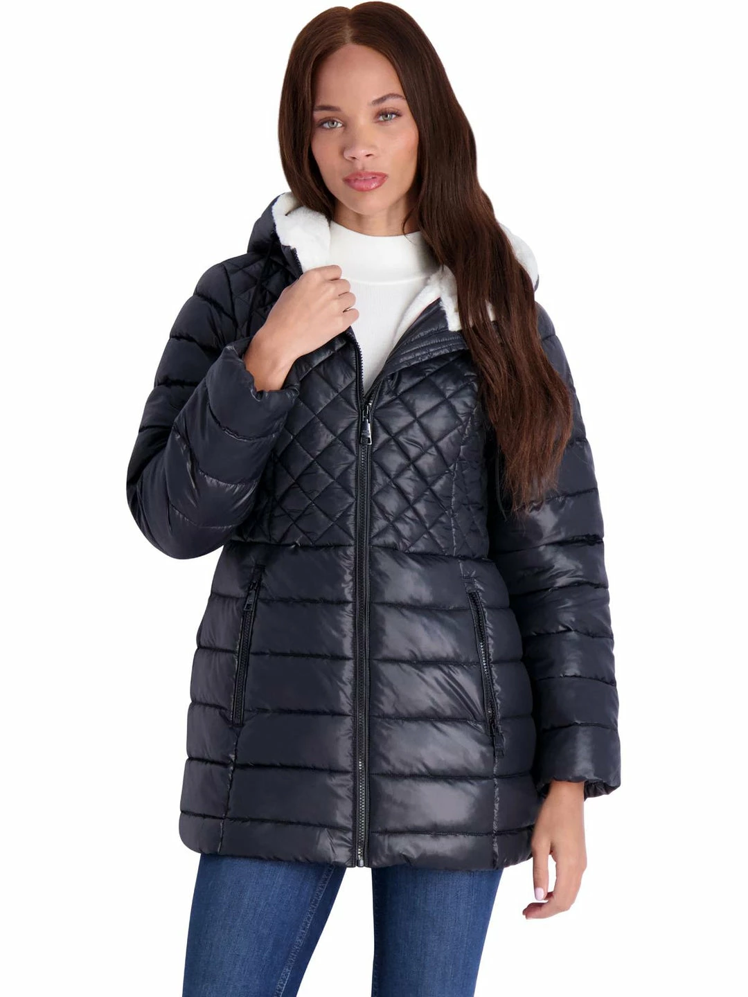 Best deal ๐ Steve Madden Cozy Lined Glacier Shield ๐ฉ Womens Cozy Quilted Glacier Shield ๐งฅ Coat โ๏ธ - Image 7