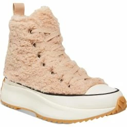 Deals 💯 Steve Madden Shaft 👩 Womens Faux Fur Lifestyle Fashion 👟 Sneakers ✔️