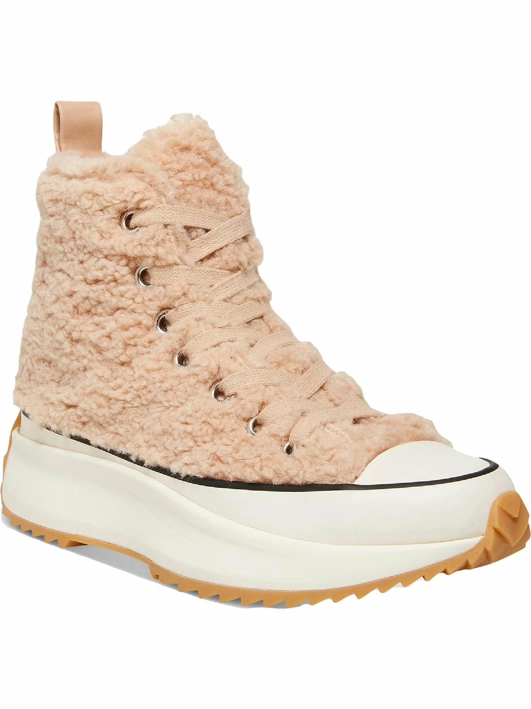 Deals ๐ฏ Steve Madden Shaft ๐ฉ Womens Faux Fur Lifestyle Fashion ๐ Sneakers โ๏ธ