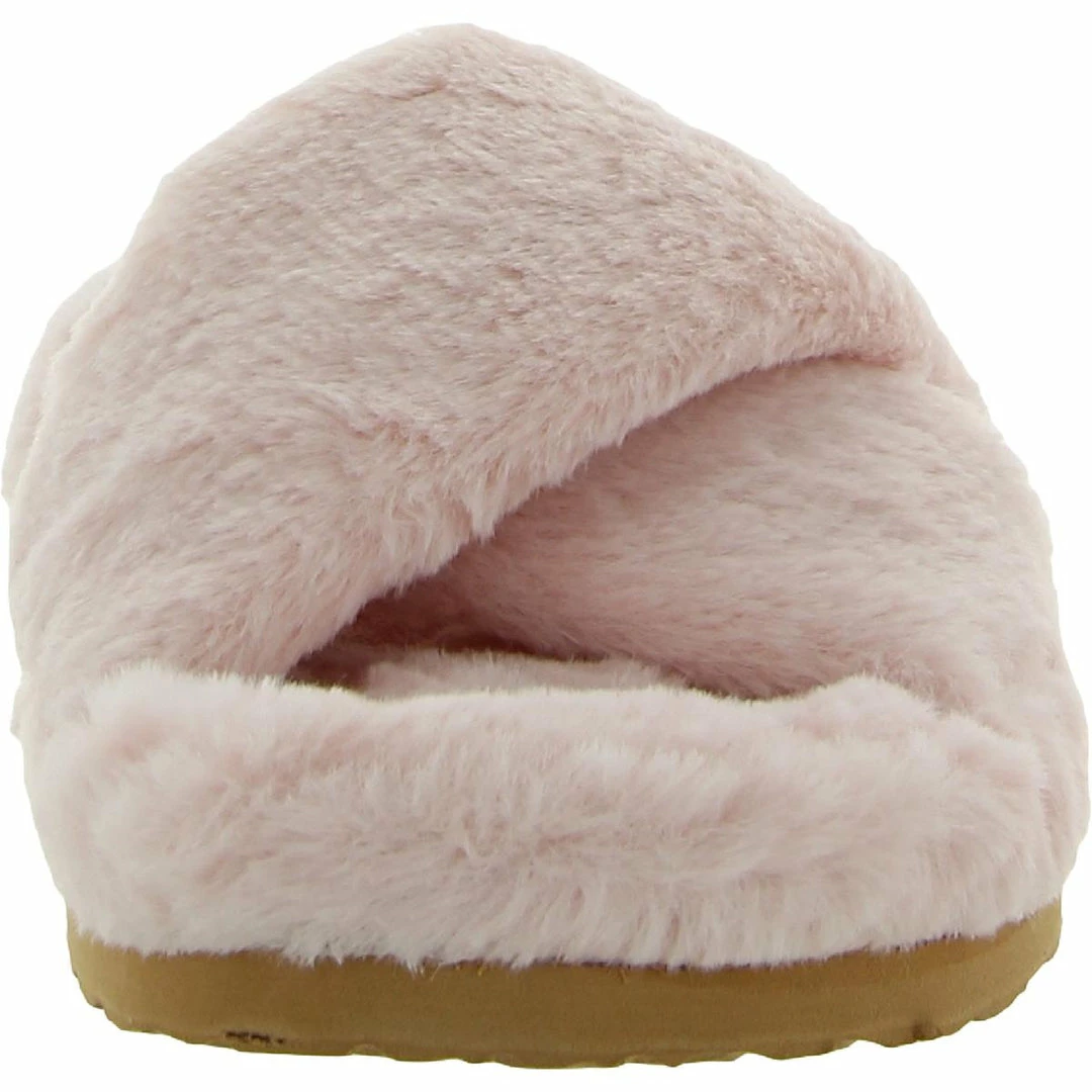 Best deal ๐ Steve Madden Franz ๐ฉ Womens Slip On Faux Fur Slide Slippers ๐ฅ - Image 3