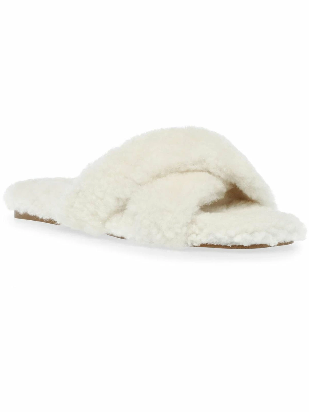 Brand new โค๏ธ Steve Madden RECO03S1 ๐ฉ Womens Shearling Slip On Slide ๐ฉด Sandals ๐ - Image 5
