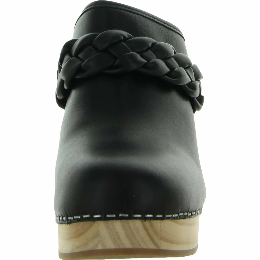 Outlet ๐คฉ Steve Madden Highland ๐ฉ Womens Leather Braided Clogs โค๏ธ - Image 3