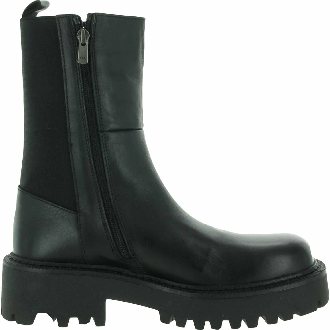 Best reviews of ⭐ Steve Madden Trespass 👩 Womens Leather Square Toe Chelsea 🥾 Boots 🔔 - Image 2