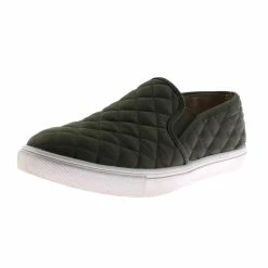 Best Sale 😉 Steve Madden Ecntrcqt 👩 Womens Quilted Slip-On Fashion 👟 Sneakers 🛒