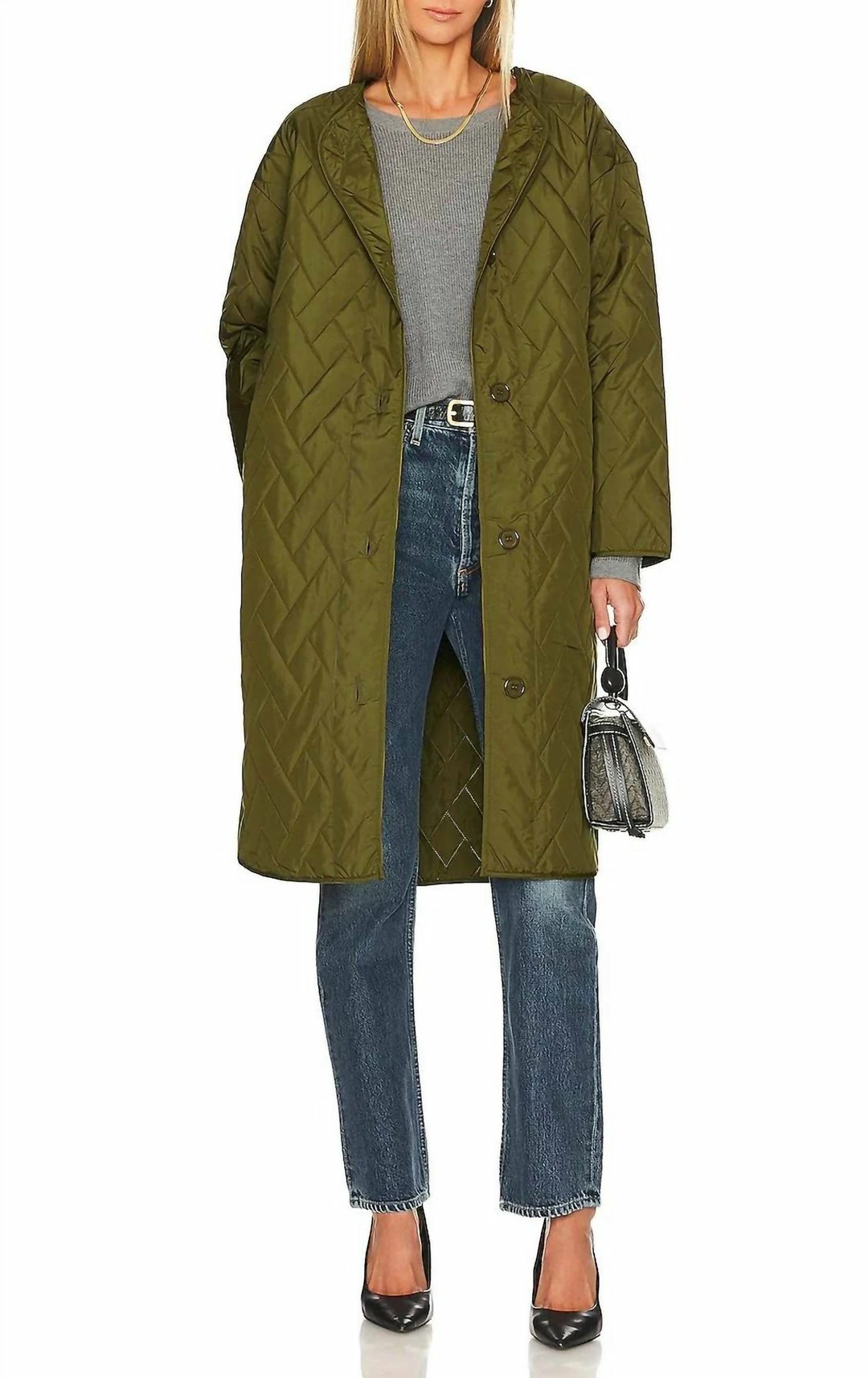 Coupon โญ Steve Madden Emerson Jacket in Olive Night ๐