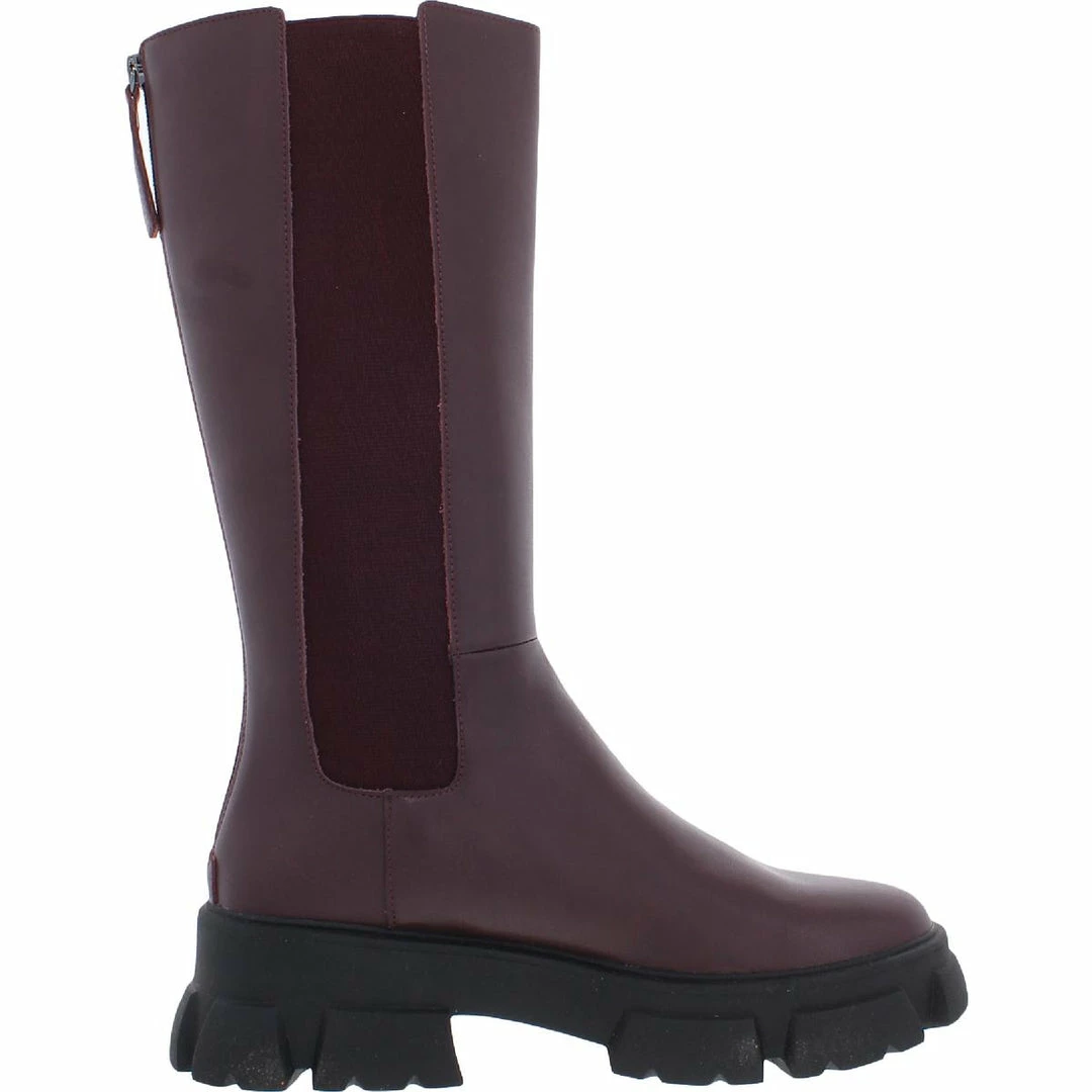 Cheapest ๐ Steve Madden Transcend ๐ฉ Womens Leather Chunky Knee-High ๐ฅพ Boots ๐ - Image 2