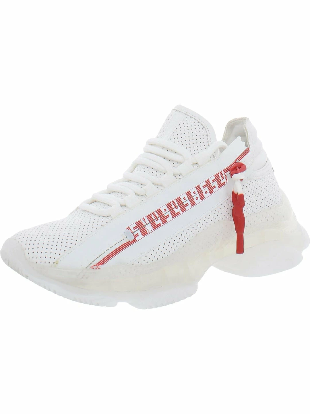 Hot Sale 😍 Steve Madden Measure 👩 Womens Faux Leather Fitness Running 👟 Shoes 🛒 - Image 5