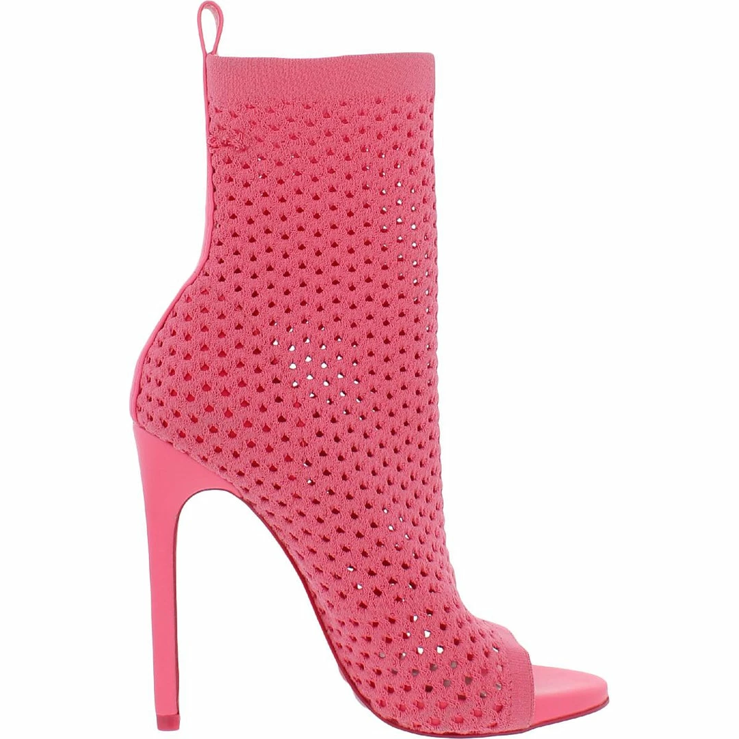 Promo 🔔 Steve Madden Evelina 👩 Womens Knit Open Toe Ankle 🥾 Boots ❤️ - Image 2