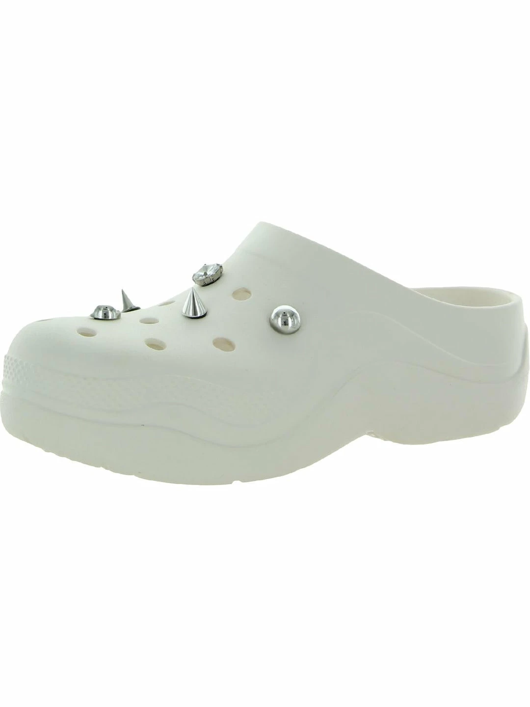 Outlet ๐ฅฐ Steve Madden Wreny ๐ฉ Womens Embellished Perforated Clogs ๐