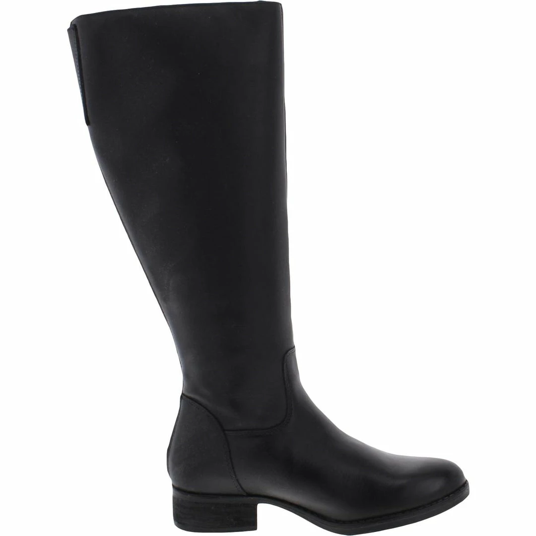Outlet ๐ Steve Madden Loraine ๐ฉ Womens Leather Pull On Riding ๐ฅพ Boots ๐ฏ - Image 2