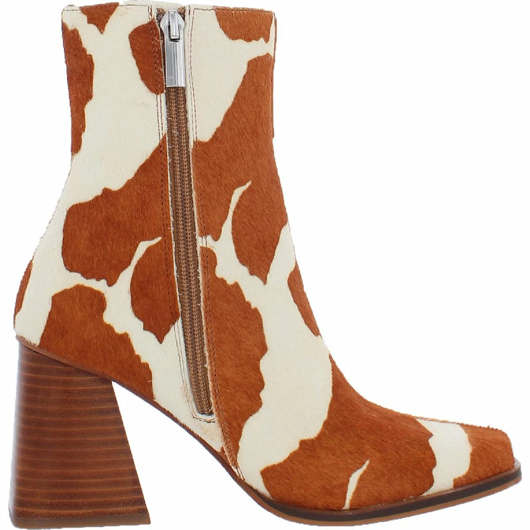 Budget ๐งจ Steve Madden Nara ๐ฉ Womens Calf Hair Animal Print Mid-Calf ๐ฅพ Boots ๐ - Image 2