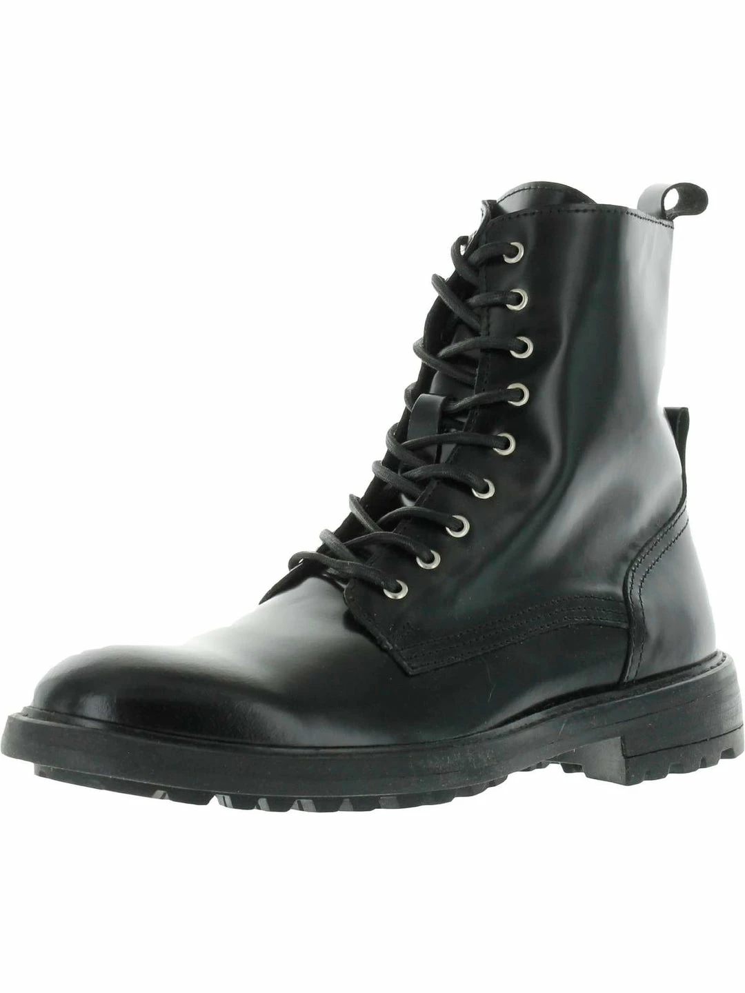 Brand new 😍 Steve Madden Bryce 👩 Womens Leather Zip Up Combat & Lace-up 🥾 Boots 😉