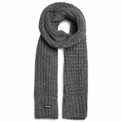 Discount 💯 Steve Madden Mens Knit Rectangle Winter Scarf ✨