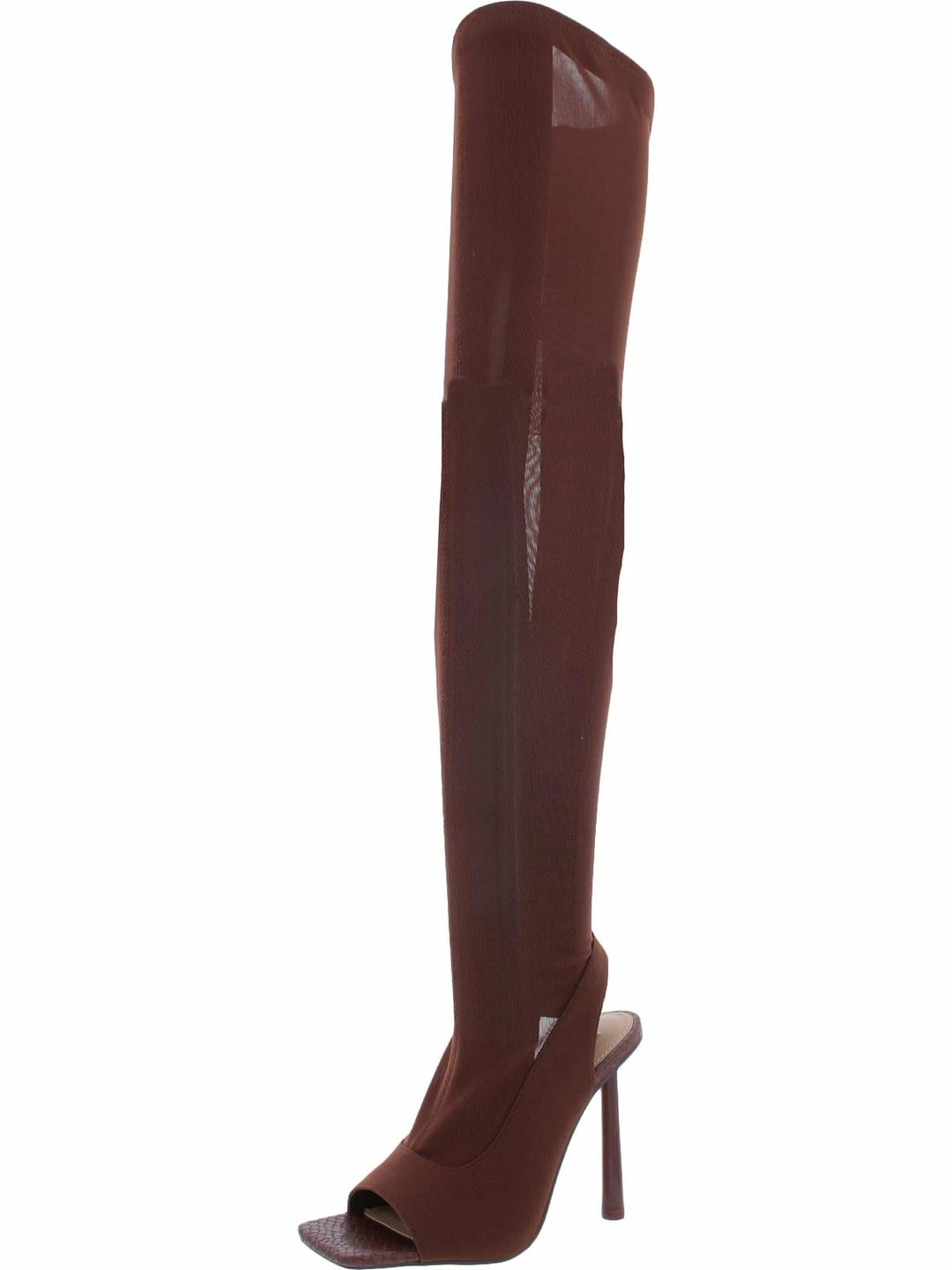 Discount 🛒 Steve Madden Beverley 👩 Womens Pull On Mesh Over-The-Knee 🥾 Boots 🌟 - Image 4