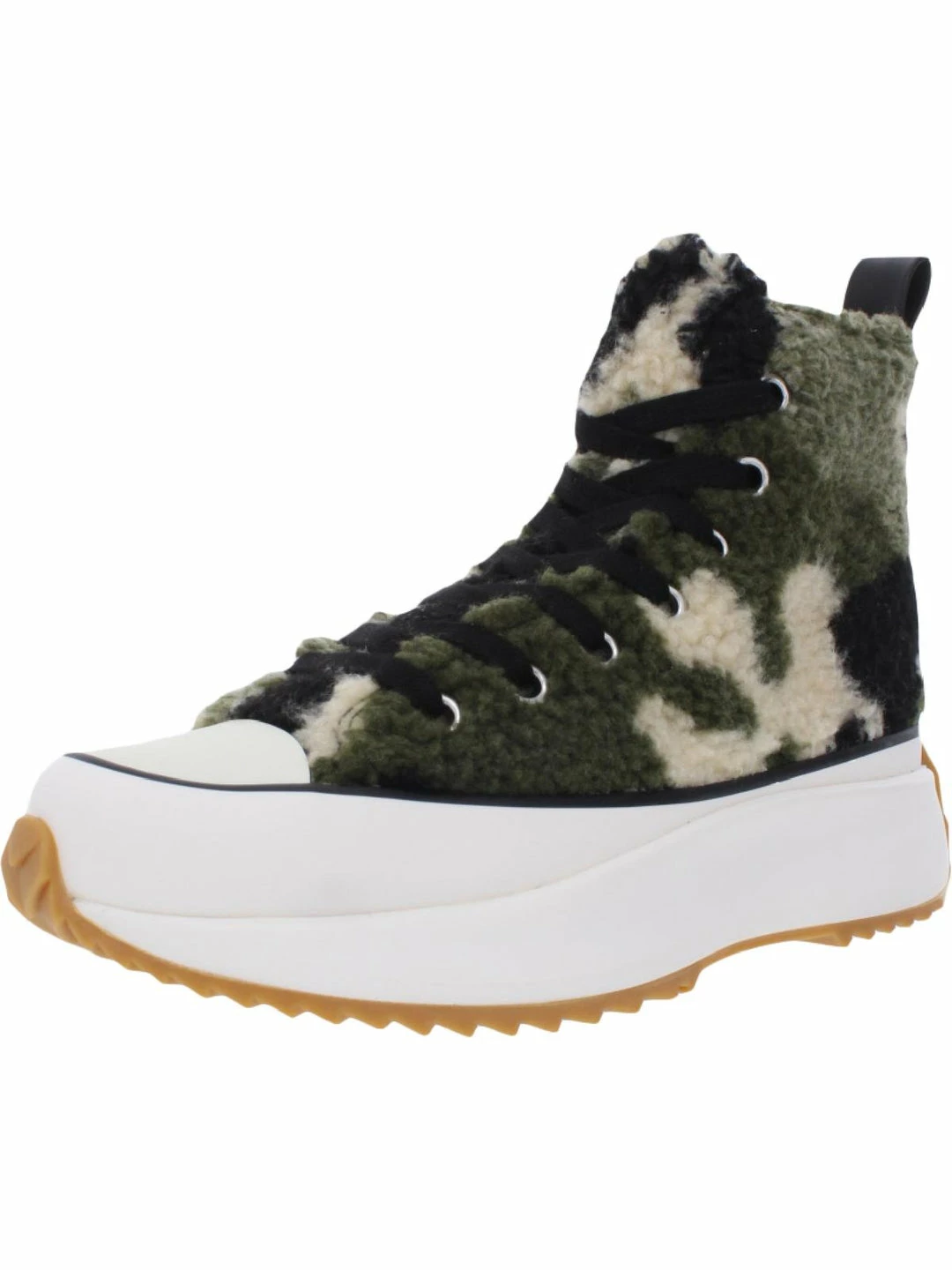 Deals ๐ฏ Steve Madden Shaft ๐ฉ Womens Faux Fur Lifestyle Fashion ๐ Sneakers โ๏ธ - Image 3