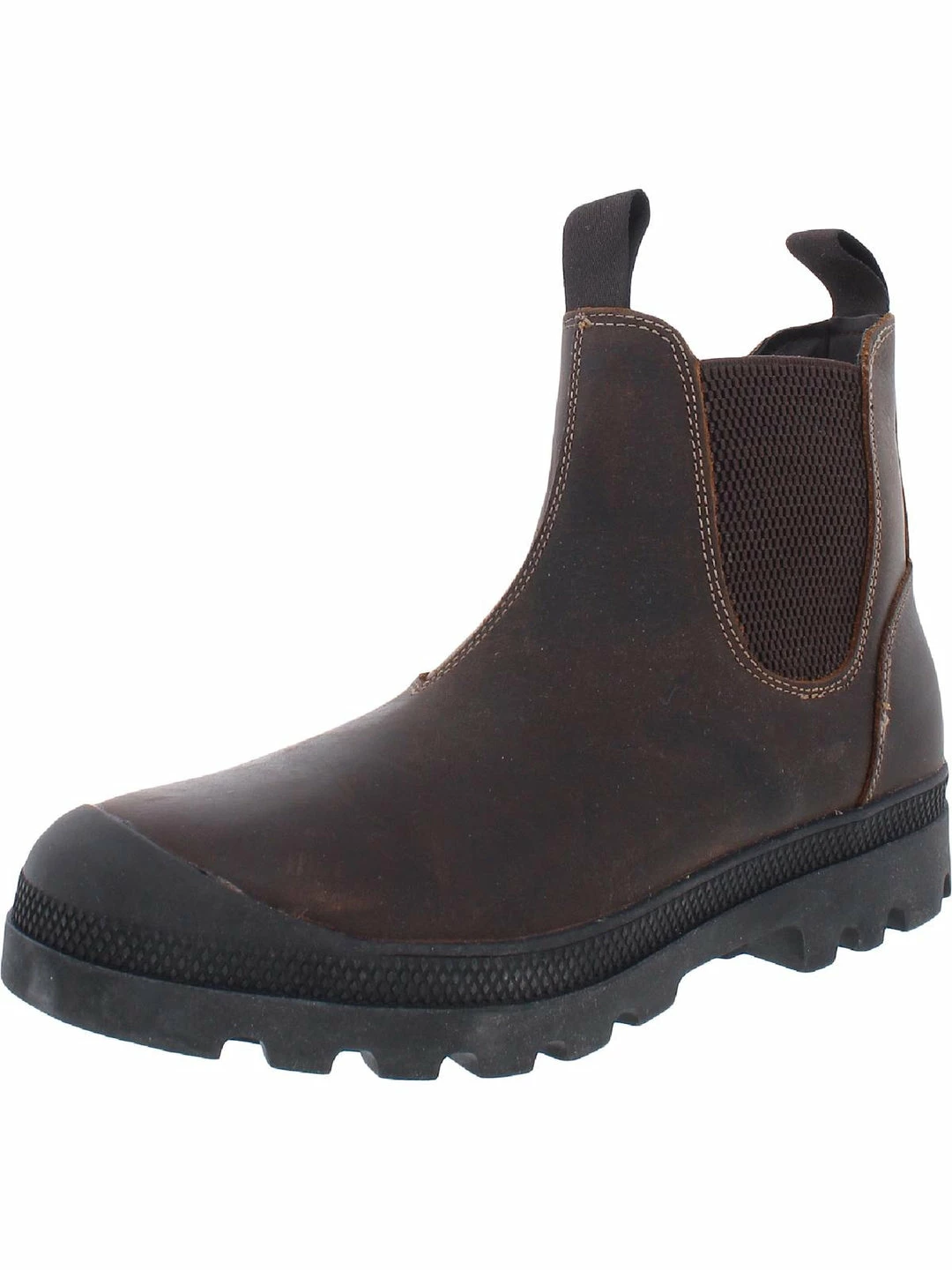 Promo ๐ Steve Madden Contract Mens Leather Laceless Chelsea ๐ฅพ Boots ๐งจ