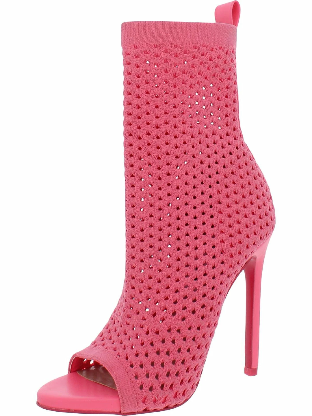 Promo 🔔 Steve Madden Evelina 👩 Womens Knit Open Toe Ankle 🥾 Boots ❤️