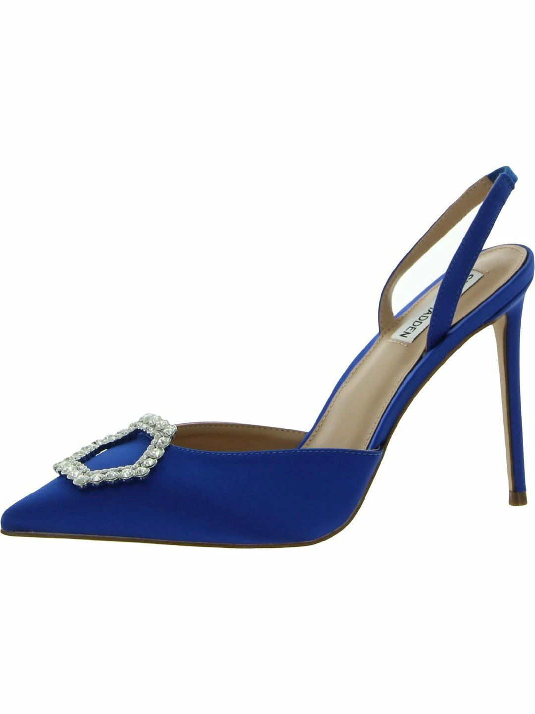 Cheapest 😉 Steve Madden Vionnet 👩 Womens Satin Rhinestone Slingback 👠 Heels 🎁 - Image 4