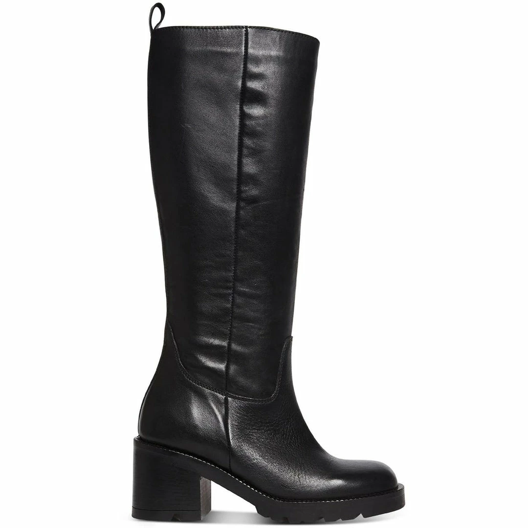 Deals 😉 Steve Madden Gyrate 👩 Womens Leather Tall Knee-High 🥾 Boots 😉 - Image 4