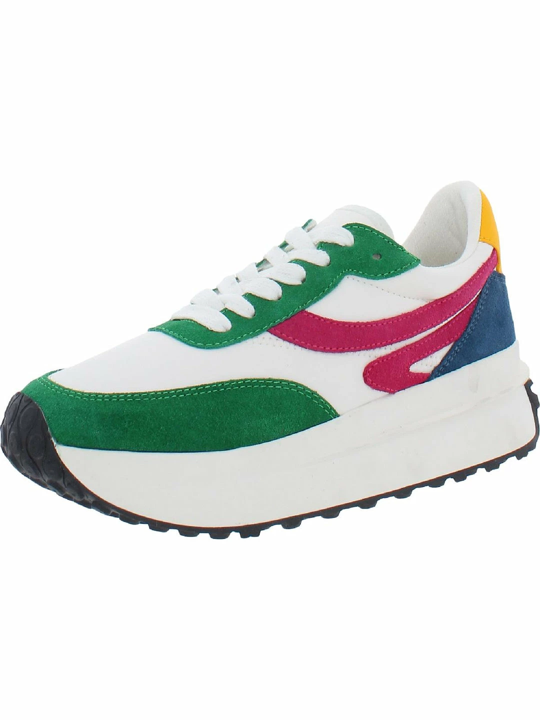 Budget ๐ Steve Madden Actions ๐ฉ Womens Suede Lifestyle Casual and Fashion ๐ Sneakers โญ