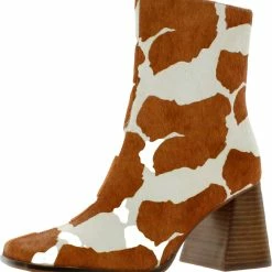 Wholesale ๐ฏ Steve Madden Nara ๐ฉ Womens Calf Hair Square Toe Mid-Calf ๐ฅพ Boots โ๏ธ