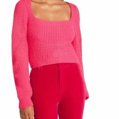 Brand new 🥰 Steve Madden Kia Sweater in Pink Glo 😀