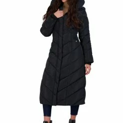 Best reviews of 👏 Steve Madden 👩 Womens Fleece Lined Quilted Maxi 🧥 Coat 🤩