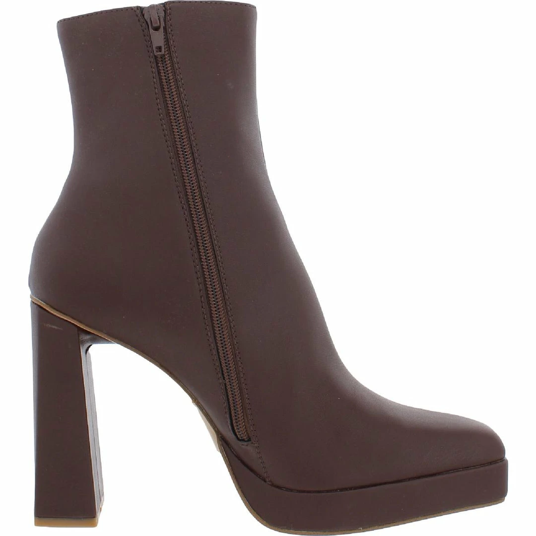 New 🛒 Steve Madden Felicity 👩 Womens Faux Leather Square Toe Ankle 🥾 Boots 🎉 - Image 2