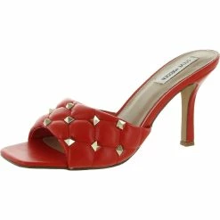 Top 10 ๐ Steve Madden Lassie ๐ฉ Womens Faux Leather Studded Mule ๐ฉด Sandals ๐