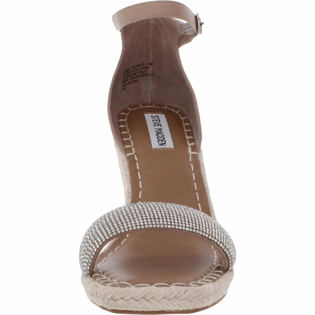 Best reviews of ๐ Steve Madden Submit-R ๐ฉ Womens Rhinestone Ankle Strap Espadrilles ๐ฅ - Image 3