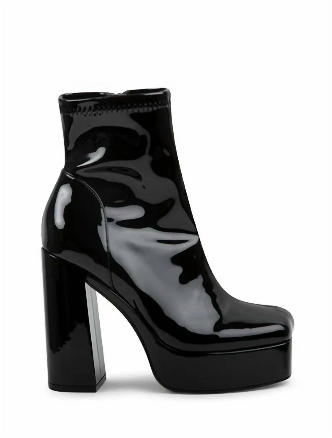 Top 10 🌟 Steve Madden Bianca Bootie in Black Patent 🔥