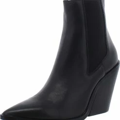 Best Pirce โ๏ธ Steve Madden Caution ๐ฉ Womens Pointed Toe Ankle ๐ฅพ Boots ๐