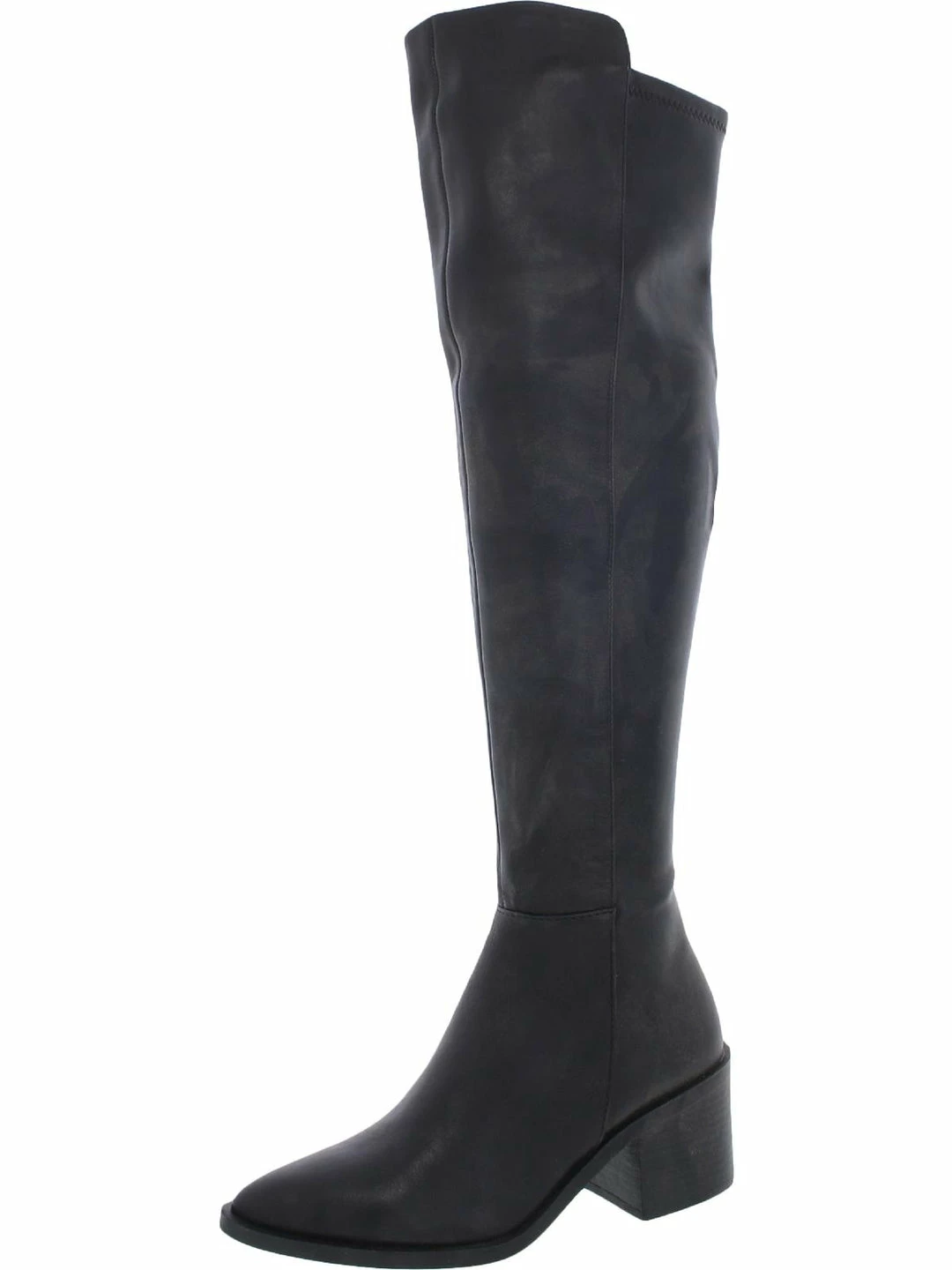 Cheap ๐ Steve Madden Allix ๐ฉ Womens Leather Almond Toe Over-The-Knee ๐ฅพ Boots ๐คฉ