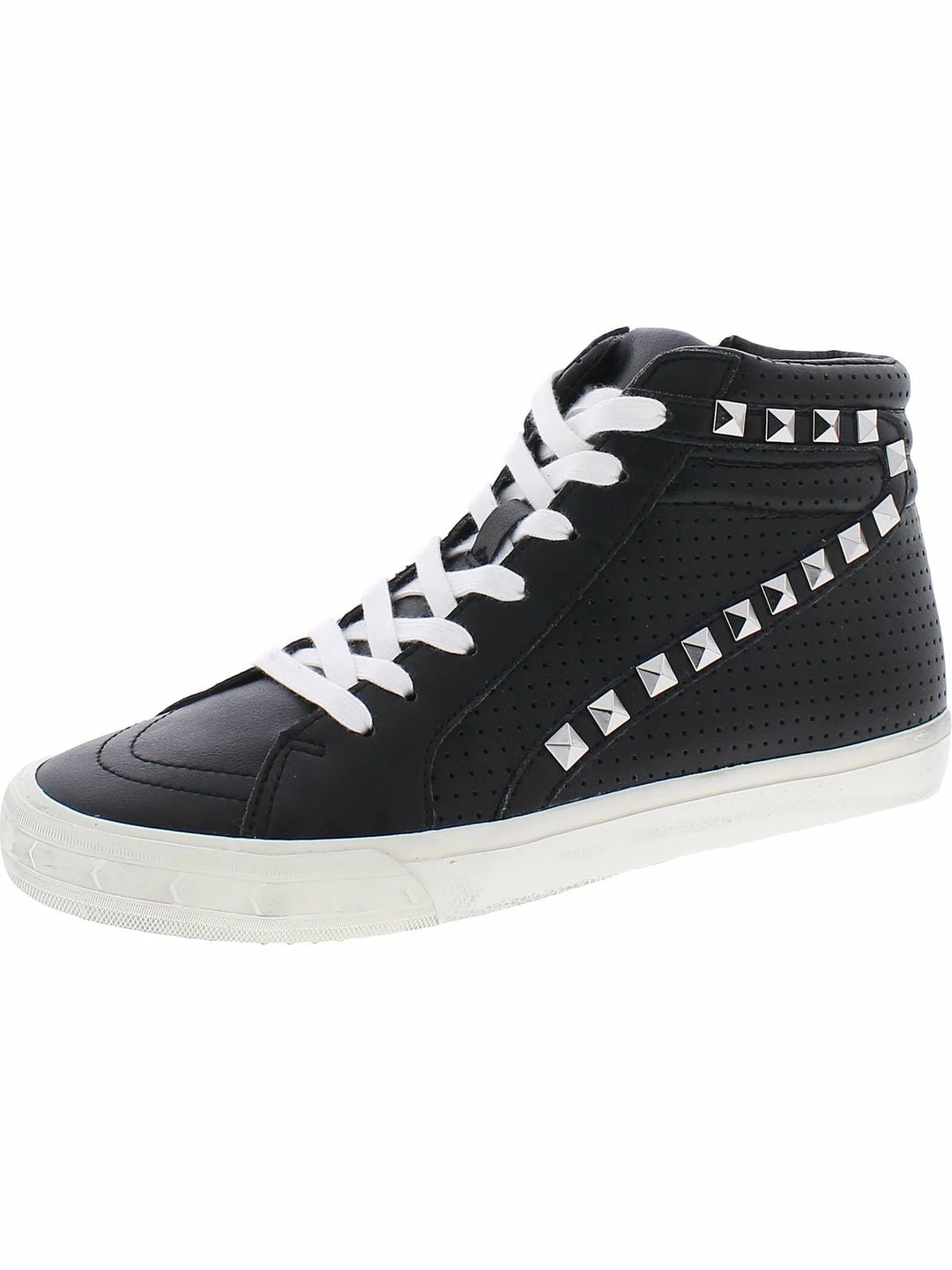 Best deal 🤩 Steve Madden Tracey 👩 Womens Studded Lace-up High Top 👟 Sneakers 😉 - Image 4