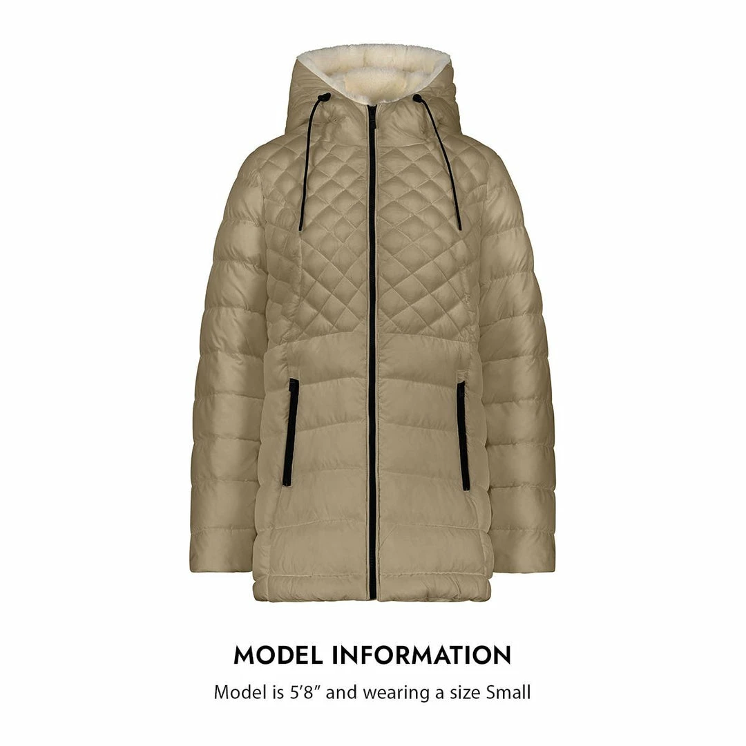 Best deal ๐ Steve Madden Cozy Lined Glacier Shield ๐ฉ Womens Cozy Quilted Glacier Shield ๐งฅ Coat โ๏ธ - Image 5