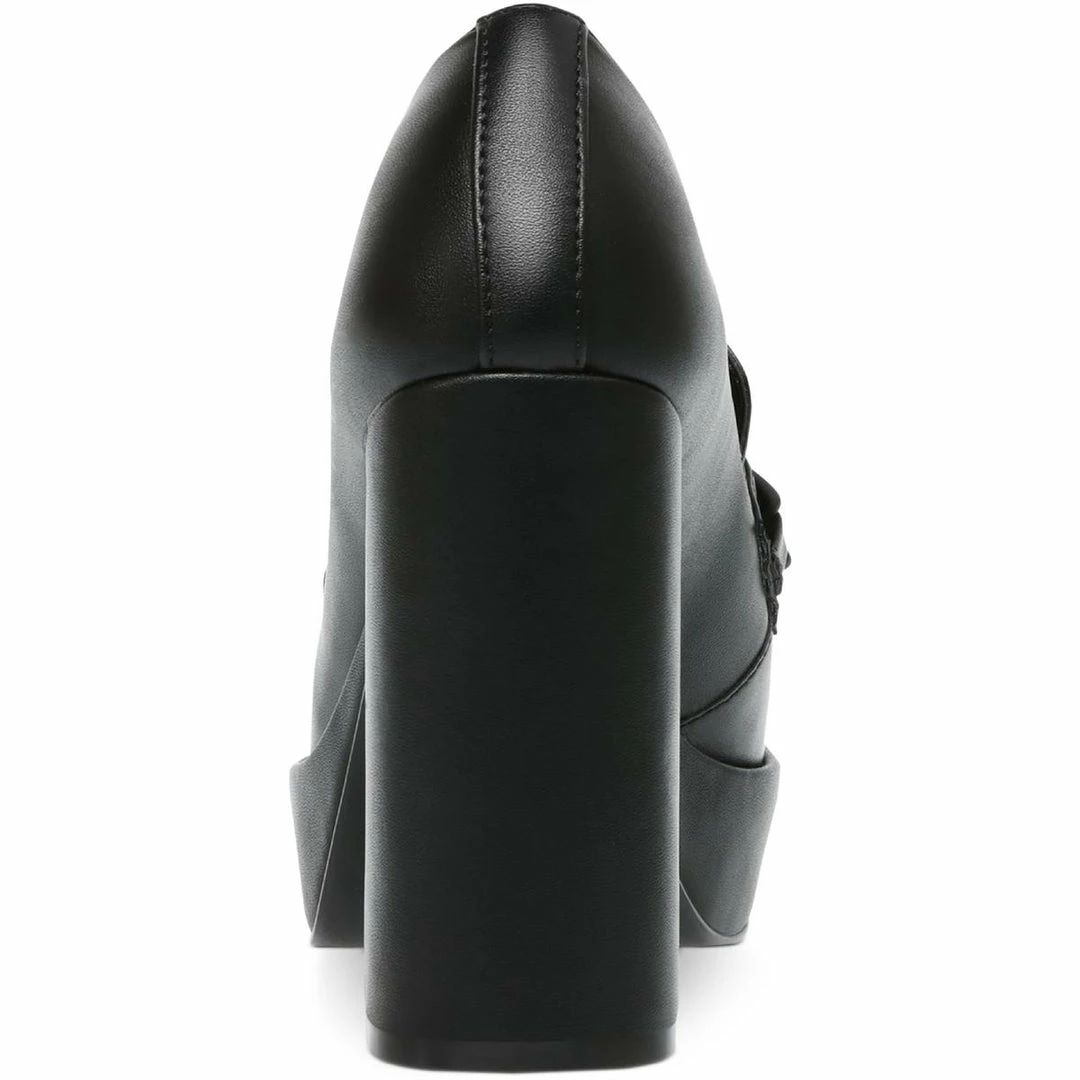 Flash Sale ๐คฉ Steve Madden Rhylee ๐ฉ Womens Leather Slip On Loafer ๐ Heels ๐ - Image 3