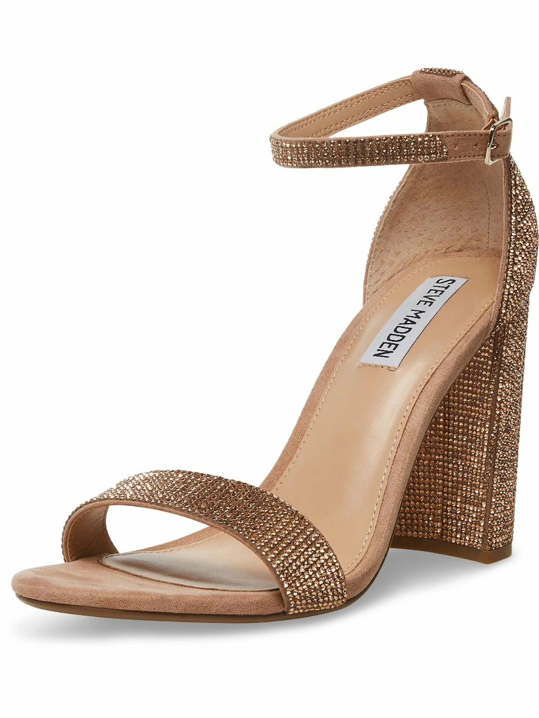 Best reviews of ๐ฅฐ Steve Madden Carrson-R ๐ฉ Womens Rhinestone Ankle Strap ๐ Heels ๐