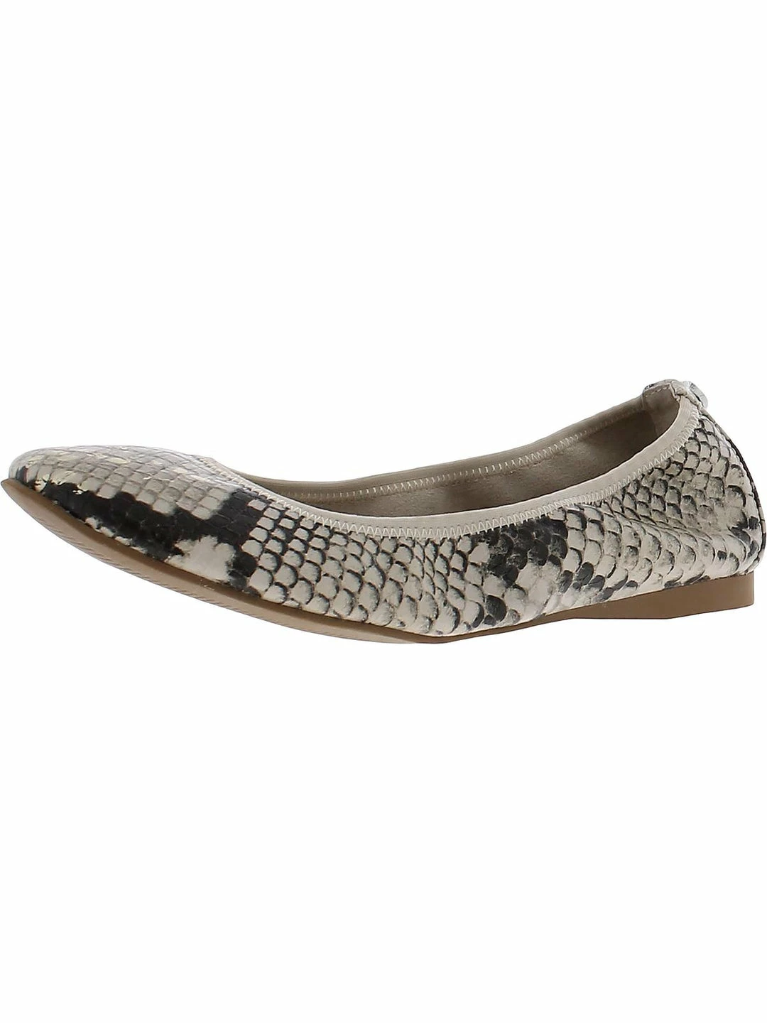 New 🔔 Steve Madden Bamba 👩 Womens Faux Leather Snake Print Ballet Flats ⭐