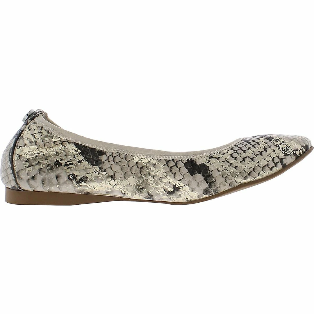 New 🔔 Steve Madden Bamba 👩 Womens Faux Leather Snake Print Ballet Flats ⭐ - Image 3
